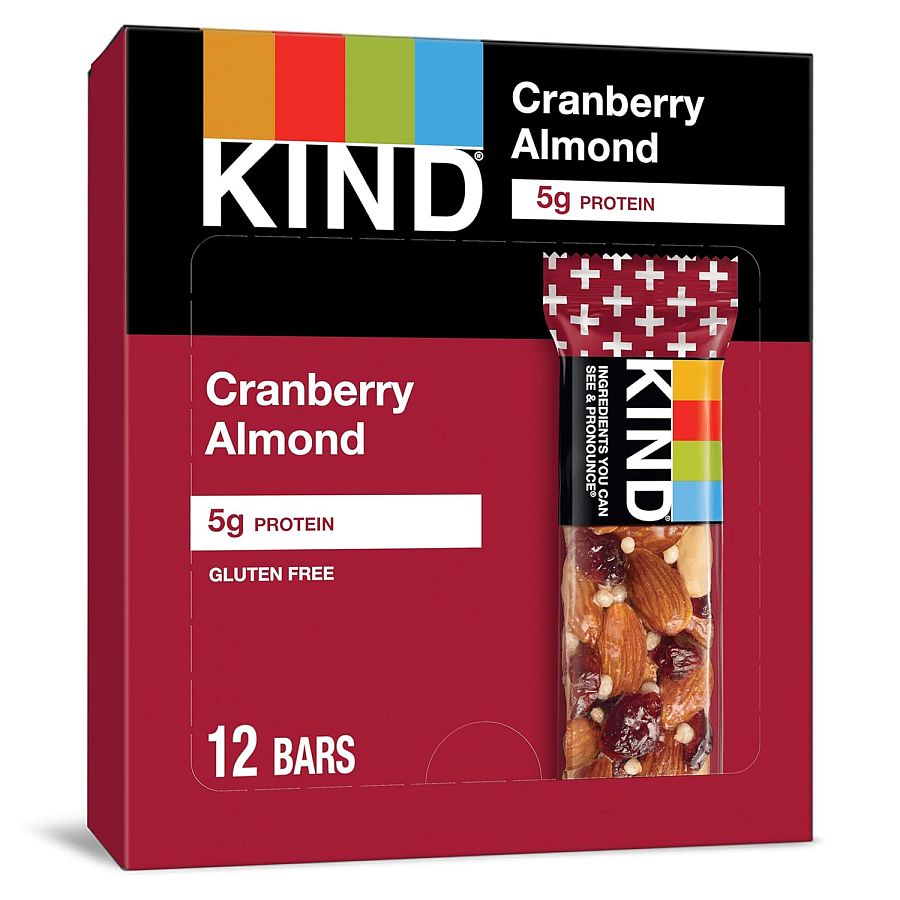 Kind Bar Cranberry Almond 1.4 oz 12 ct