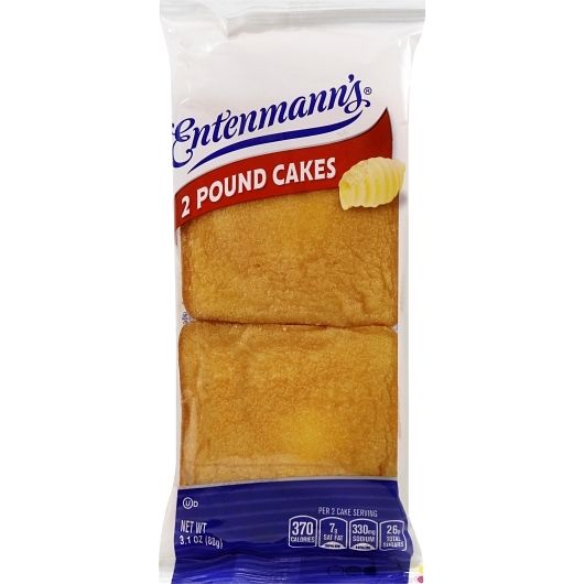 Entenmann's Pound Cake 2 pack 8 ct Single Serve