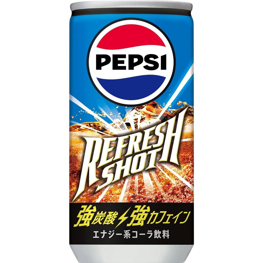 Pepsi Japan Refresh Soda Caffeinated Can 6.76oz 6 Pack