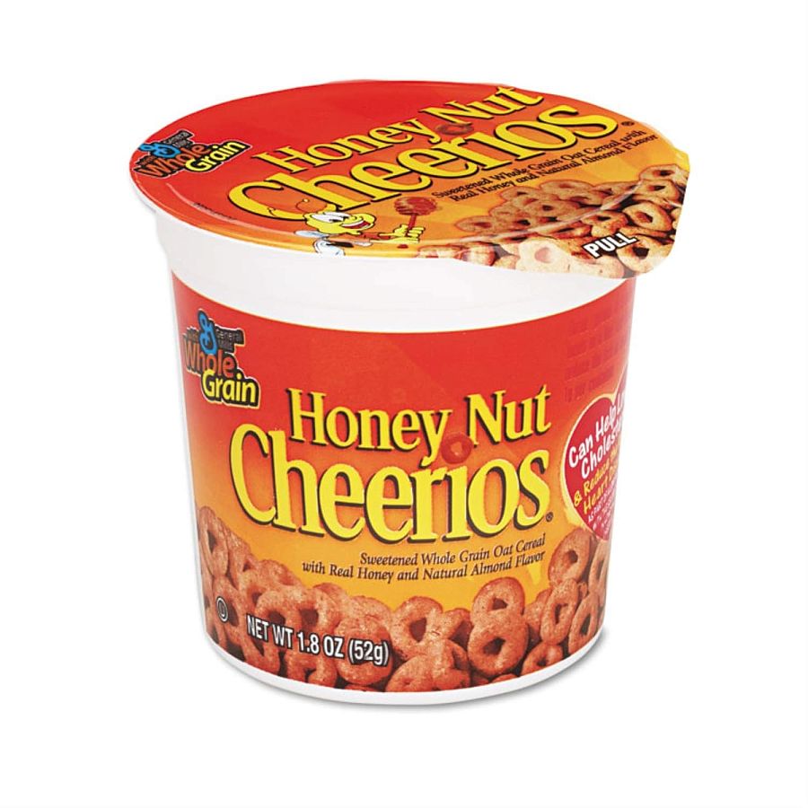 Cheerios Honey Nut  Cereal Cup 2oz 6 ct
