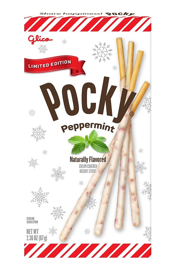 Pocky Peppermint Chocolate Covered Biscuit Stick 2.36 oz 10ct