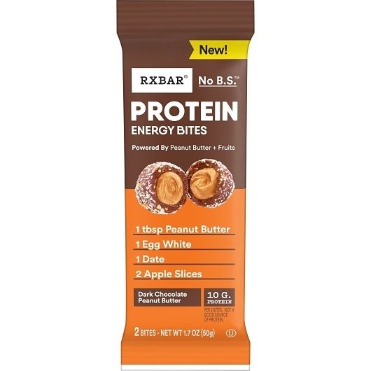 RXbar Protein Energy Bites Dark Chocolate Peanut Butter 1.7oz 12ct
