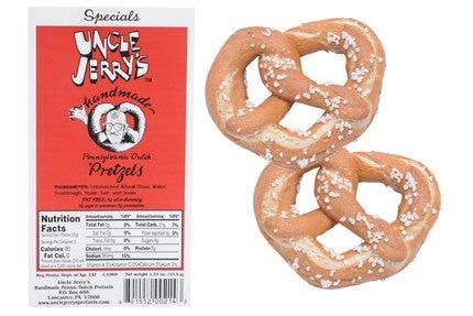 Uncle Jerry's Dutch Regular Specials  Pretzels 7oz 12 Pack