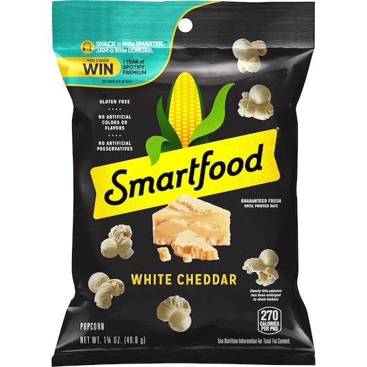 Smartfood White Cheddar Popcorn, 1.75 oz 24 ct XVL