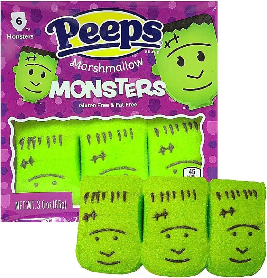 Peeps Halloween Marshmallow Candy Monster 3oz 12ct