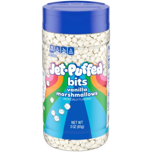 Kraft Jet Puffed Vanilla Marshmallow Bits 3oz 6ct