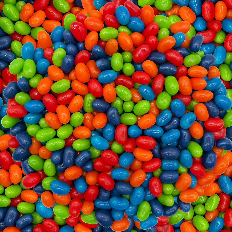 Docile Brazlian Sour Fruit Jelly Bean Chewy Candy 2.2 lb