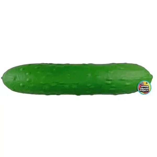 Irre-Squish-Tible Jumbo Squishy Pickle 14-Inch SqueezeToy