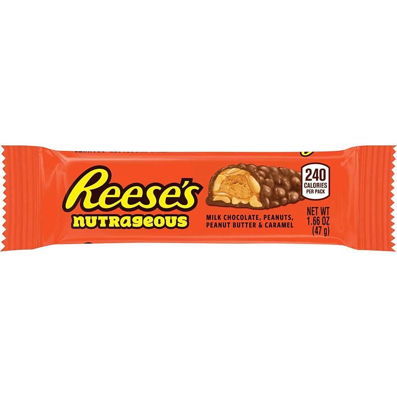 Reeses Nutrageous 18 Count 1.66 Oz Tray