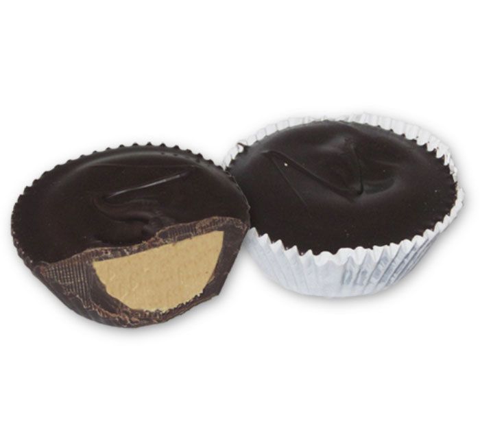 Asher Dark Chocolate Jumbo Peanut Butter Cups 2.35oz  24 ct