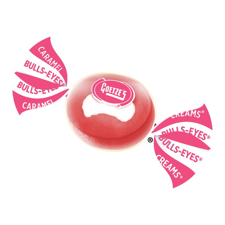Goetze Strawberry Smoothie Caramel Creams 5 lbs