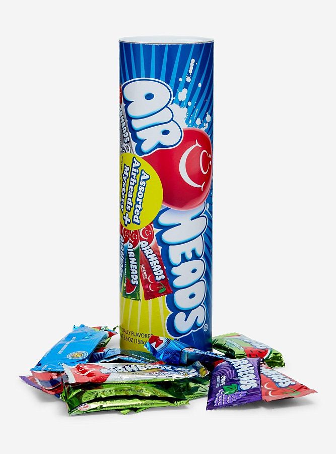 Mega Airheads  9" Candy FIlled Tube Bank 6ct