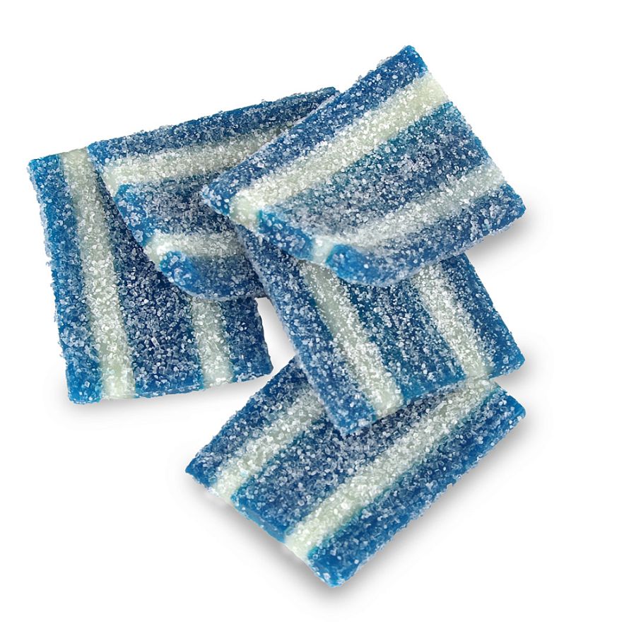SourX Extra Sour Soft MINI Candy Belts Blue Raspberry 2.2 lb SPAIN