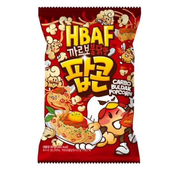 HBAF Korea Import Spicy Carbonara Popcorn 2.82 oz 12 ct