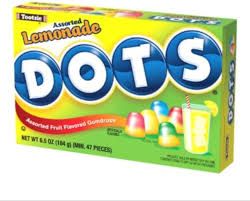 Dots Theater Box Assorted Lemonade 12 Count 6.5 Ounce Each