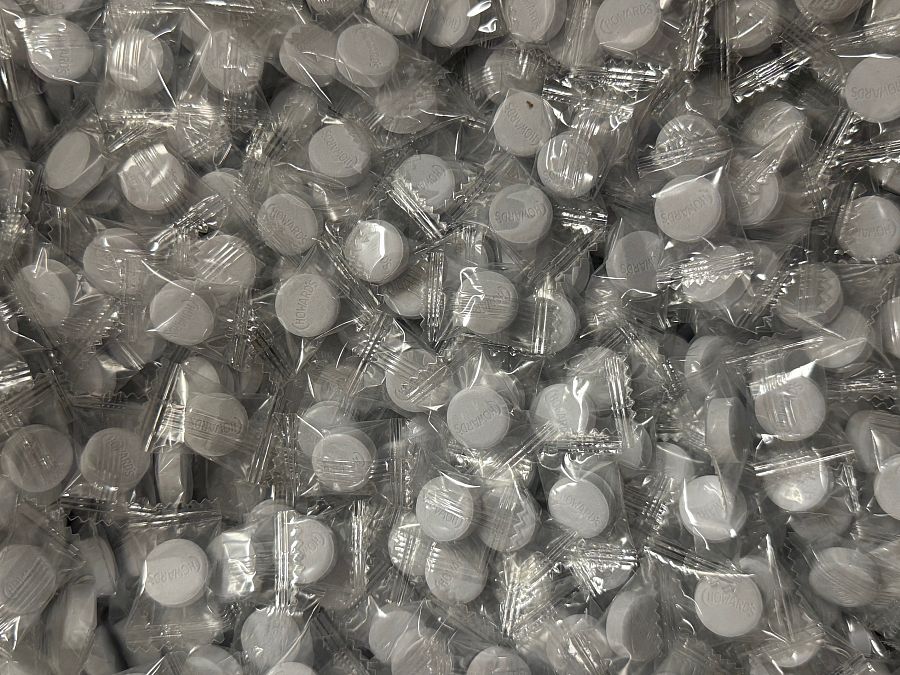 Choward Wrapped Violet Mints 5 lb