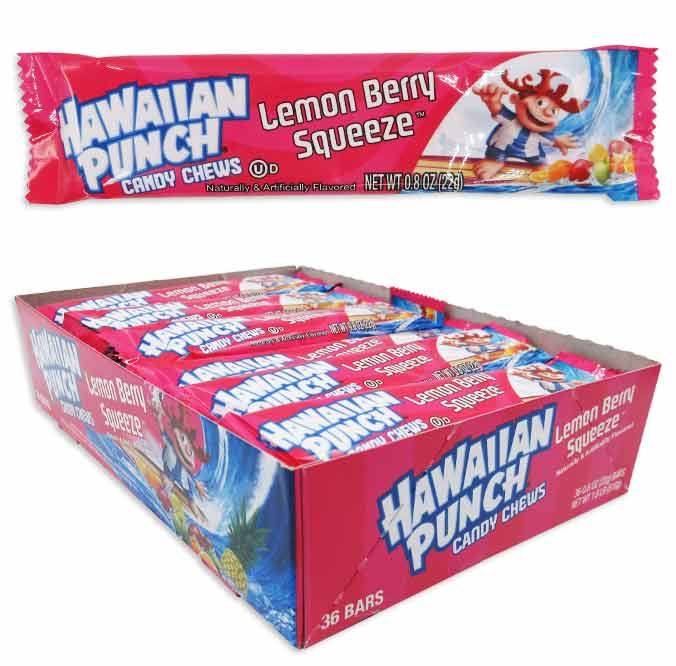 Hawaiian Punch 36 0.8 Oz Ct Lemon Berry Squeeze Bars