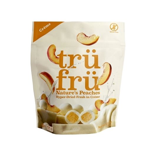 Tru Fru Hyper-Dried Peaches White  Chocolate 4.2 oz 6 ct