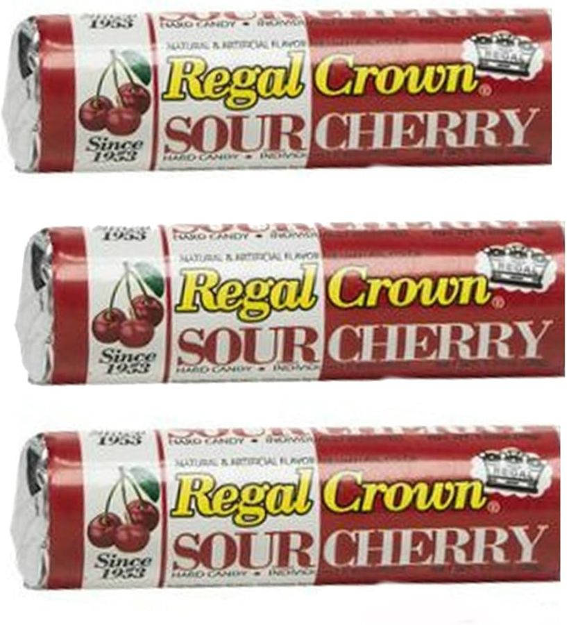 Regal Crown 24 Ct Sour Cherry Rolls Tray