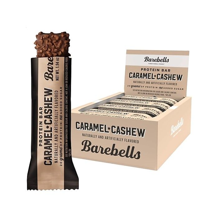 Barebells Protein Bars Caramel Cashew 1.94 oz 12 ct