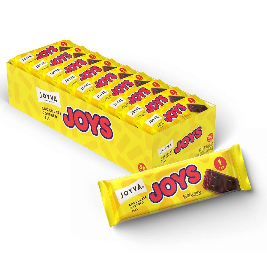 Joyva Raspberry Joys 36 Count Box