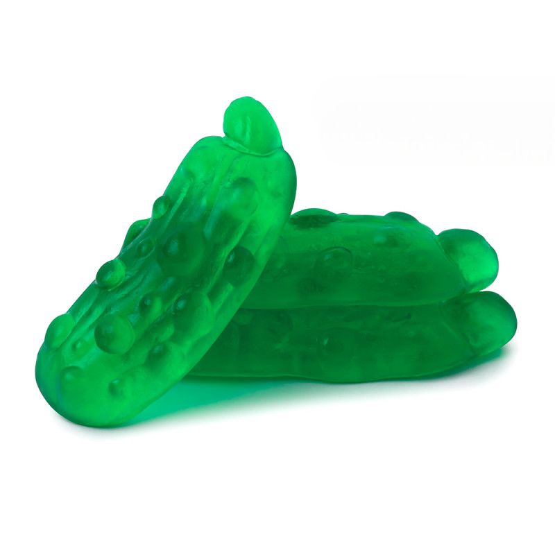 Clever Green Pickle Flavored Gummy Candy 4.4 lb