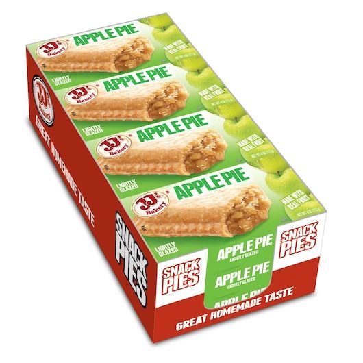 JJ Pie Cherry Pie 4 oz 12 ct