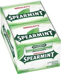 Wrigleys Spearmint 10 Count 15 Sticks Each