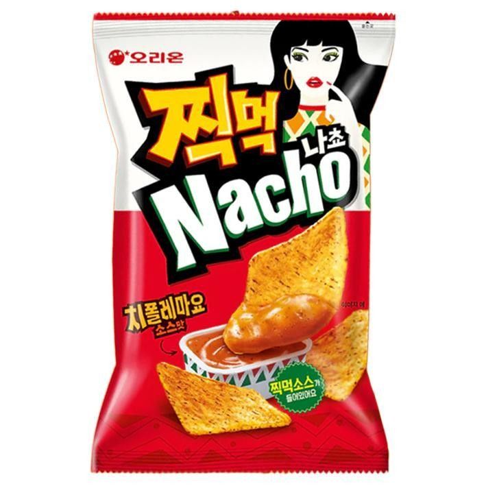 Orion Korea Import Nacho Chipotle Mayo Chips 3.25oz 14ct