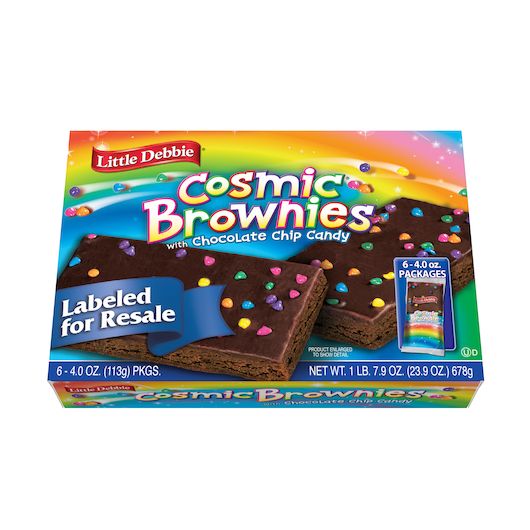 Little Debbie Cosmic Brownies 4 oz 6 ct