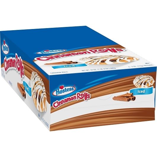 Hostess Iced Cinnamon Rolls 6 ct Single Serve