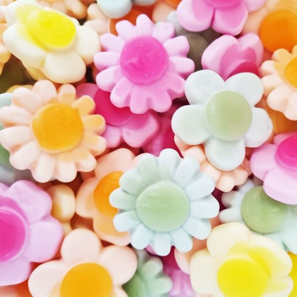 Frisia Swedish Happy Flowers Gummy Marshmallow Candy 2.75 lb