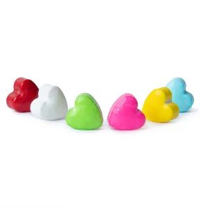 Clever Rainbow Hearts Dextrose Hard Candy 5 lb