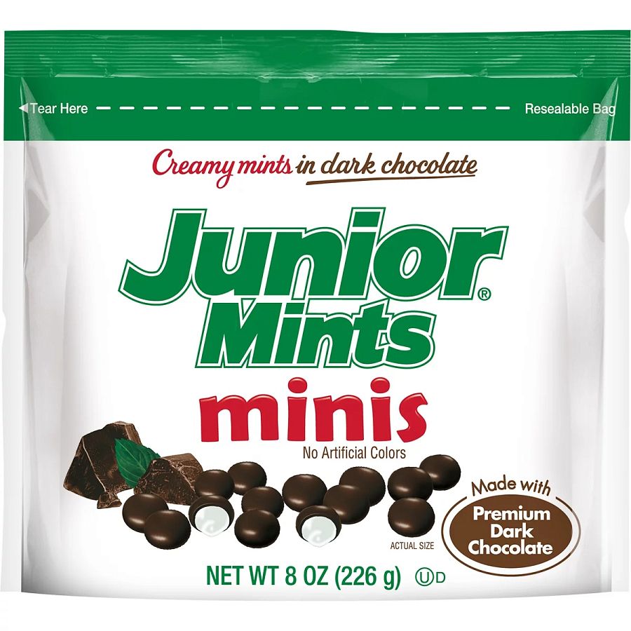 Tootsie Rolls Junior Mints MINI's  8oz 6 ct