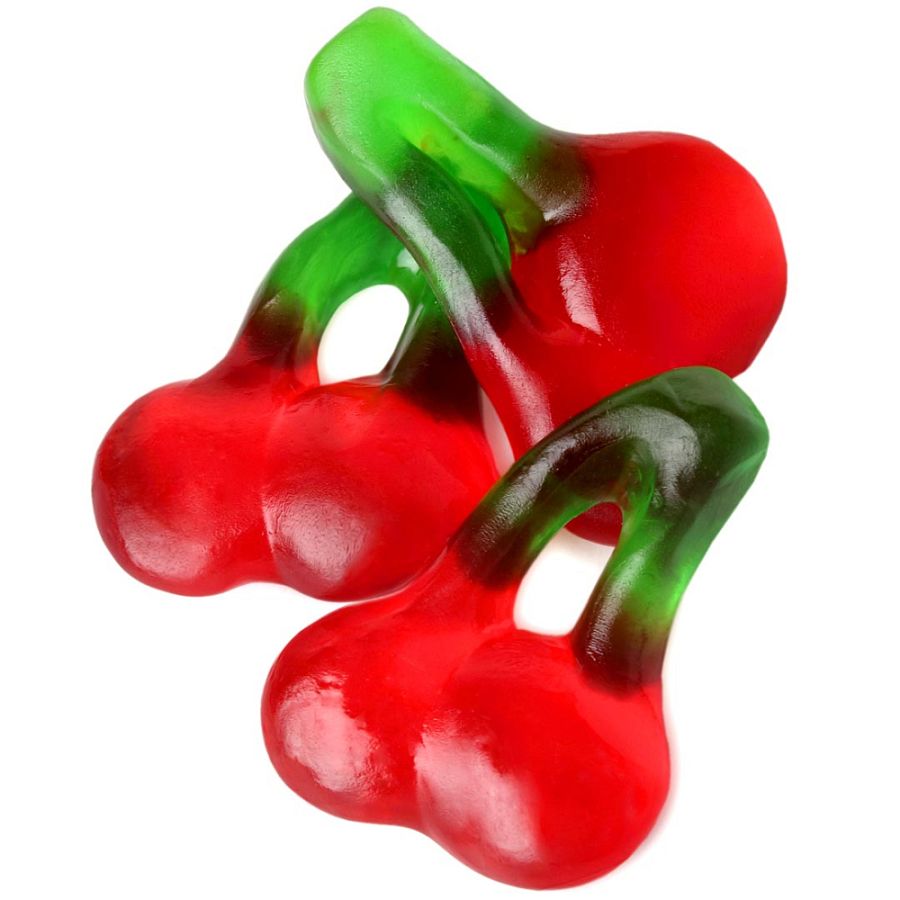 Fini Twin Cherry Cherries Gummy 2.2 lb Kosher Parve