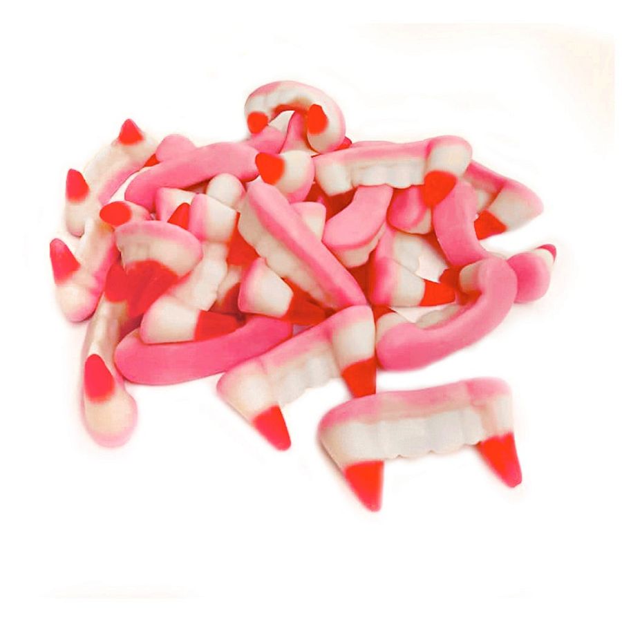 Vidal Import Swedish Dracula Vampire Teeth Gummy 2.2 lb
