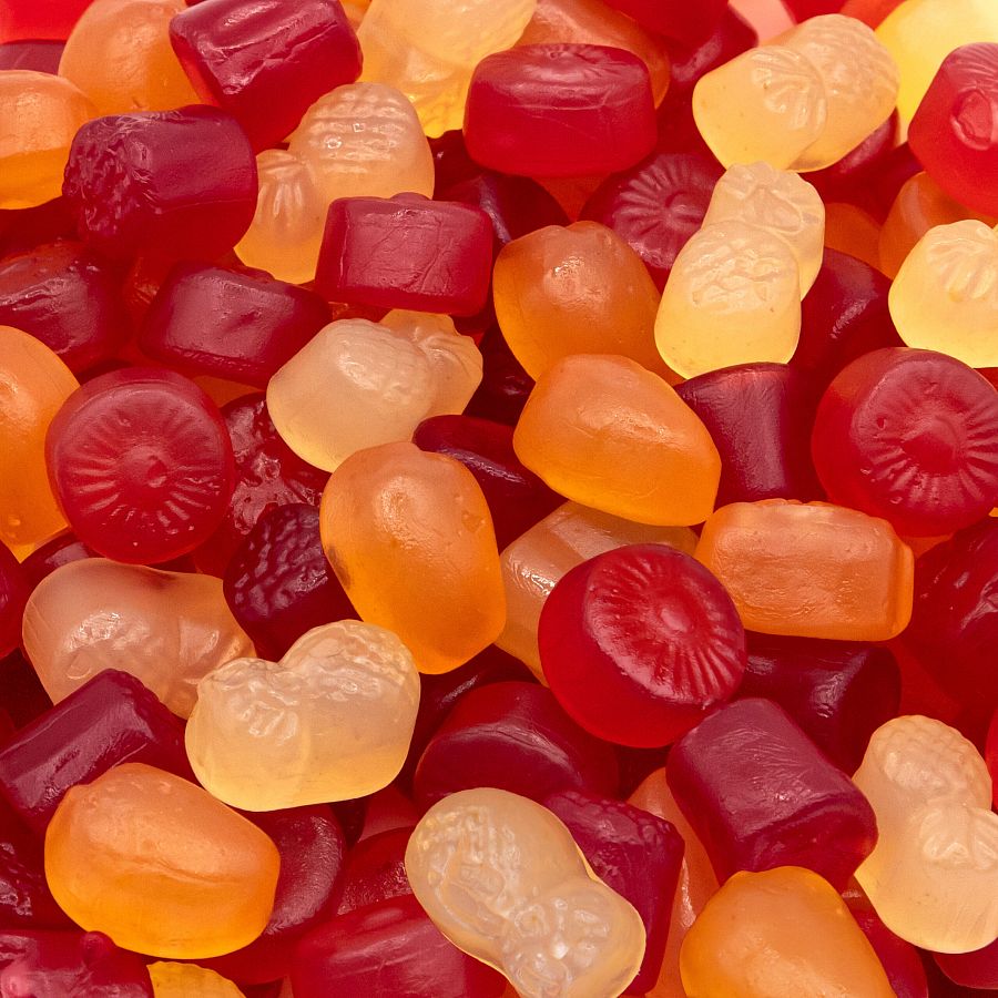 Real Fruit Tropical Medley Gummy Candy 4.4 lb Plant Based