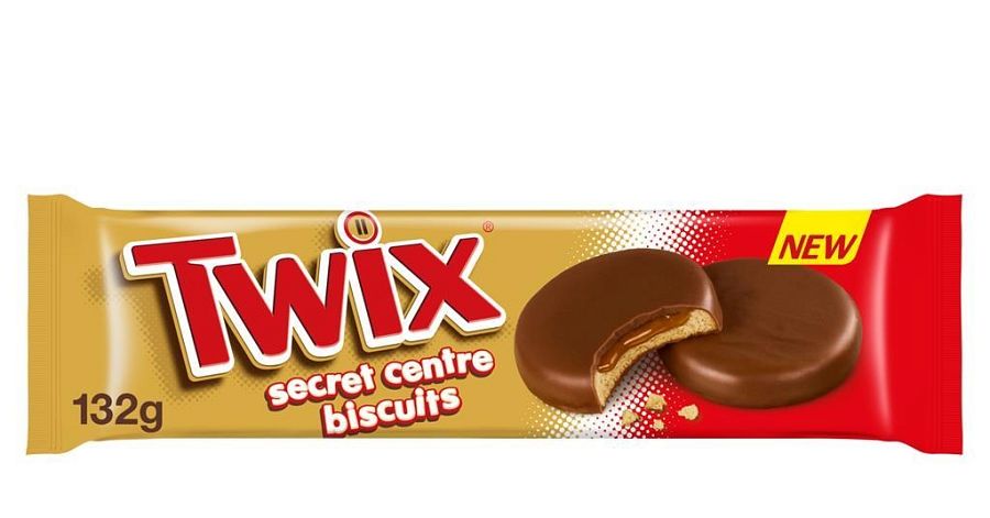 Twix Secret Centre Chocolate Biscuits 4.65 oz 12 ct UK Import