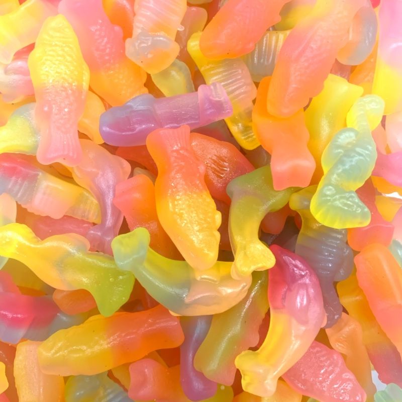 Vidal Swedish Rainbow Sea Ocean Fish Gummy Mix 3.3 lb