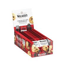 Walkers Chocolate Chip Shortbread 20 Ct 1.4 Oz Tray