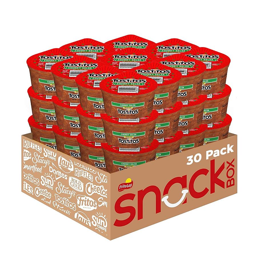 Tostitos Salsa To Go Cup Medium Chunky 3.8 oz 30ct case