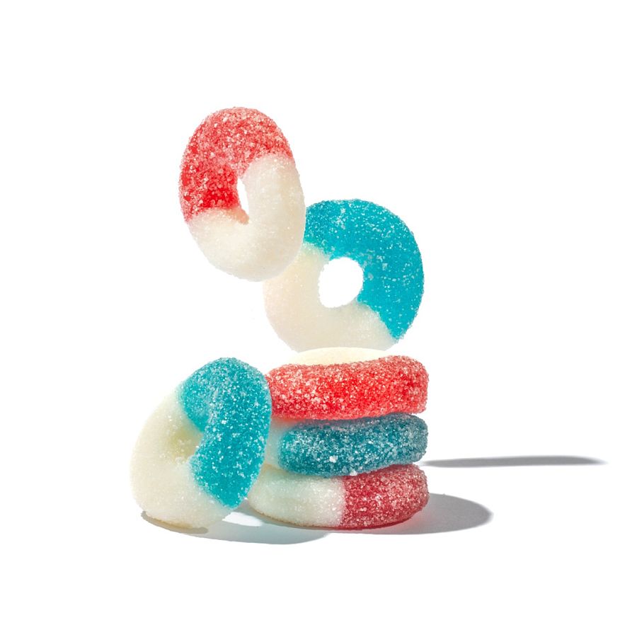 Albanese Freedom Ring Gummy Red White Blue Patriotic Summer 4.5 lb
