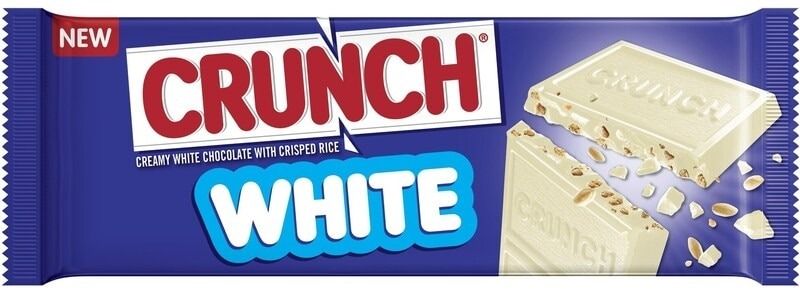 Nestle Crunch White Chocolate Crispy Bar 1.55 oz 18 ct