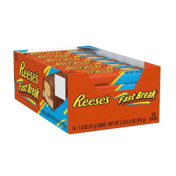 Reese's Fast Break Peanut Butter 18 Count 1.8 ounce