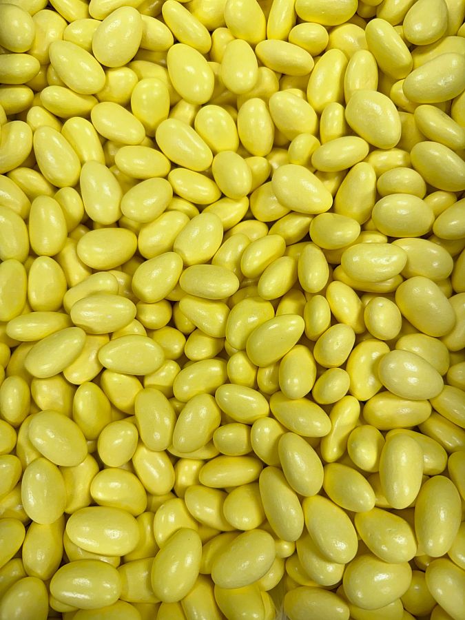 Premium Yellow Lemon Jordan Almonds 5lb