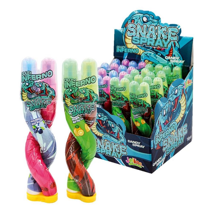 Jellioo Sweden Crazy Inferno Double Snake Spray 16ct