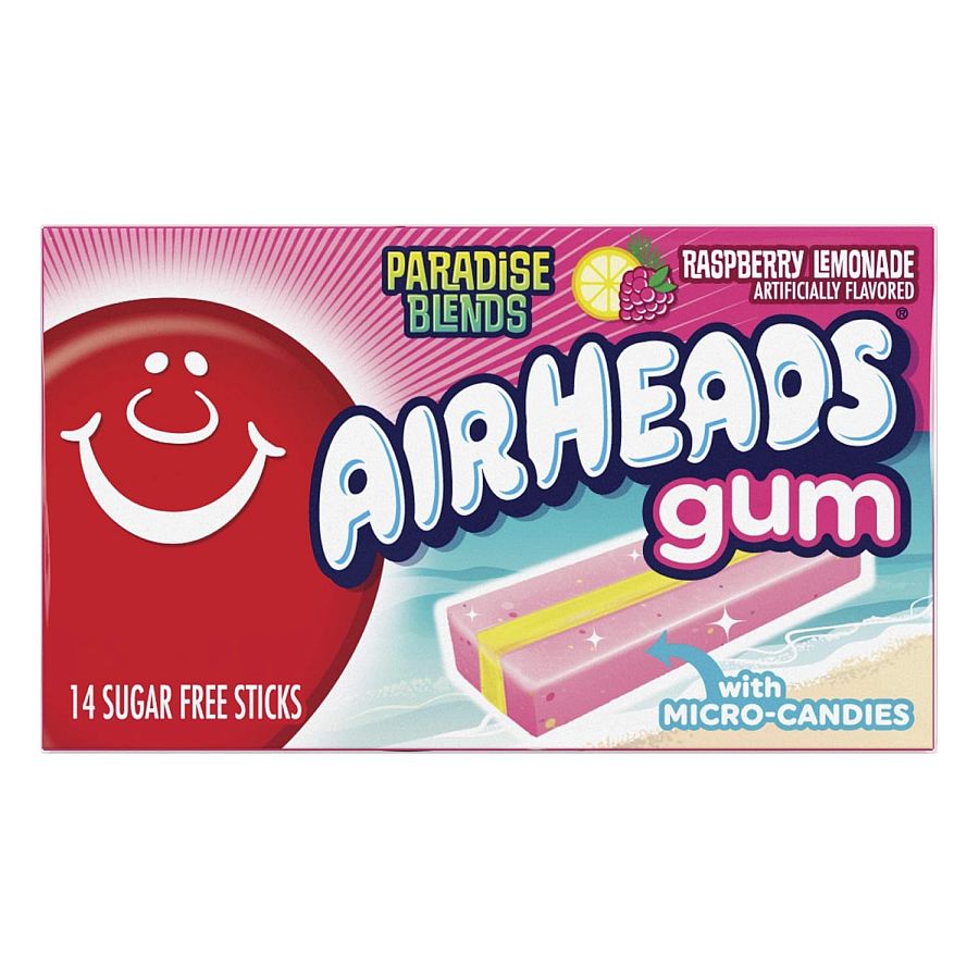 Airheads Gum Raspberry Lemonade 12 pack