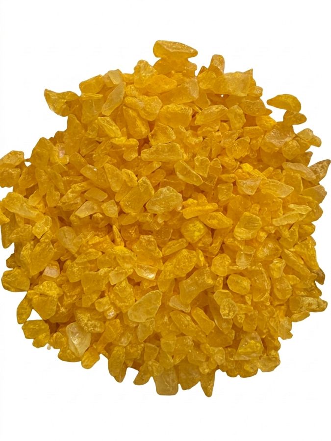 Rose's Rock Candy Crystals Bulk Lemon Yellow 5lb