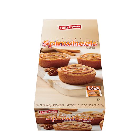 Little Debbie Pecan Spinwheels 2.1 oz 12 ct