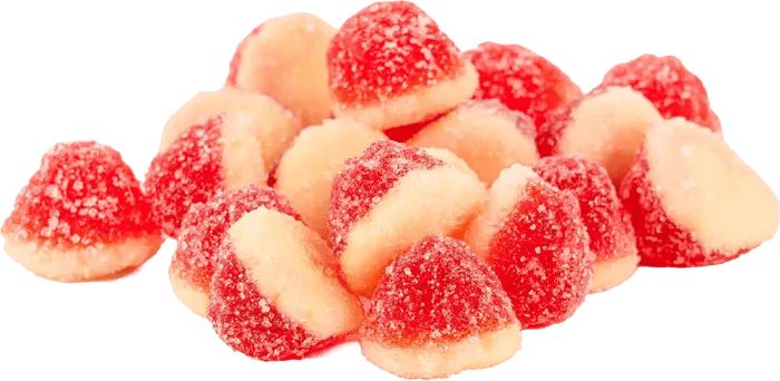 Grahns Swedish Strawberry Vanilla Gummy Berry Drops 8.36 lb